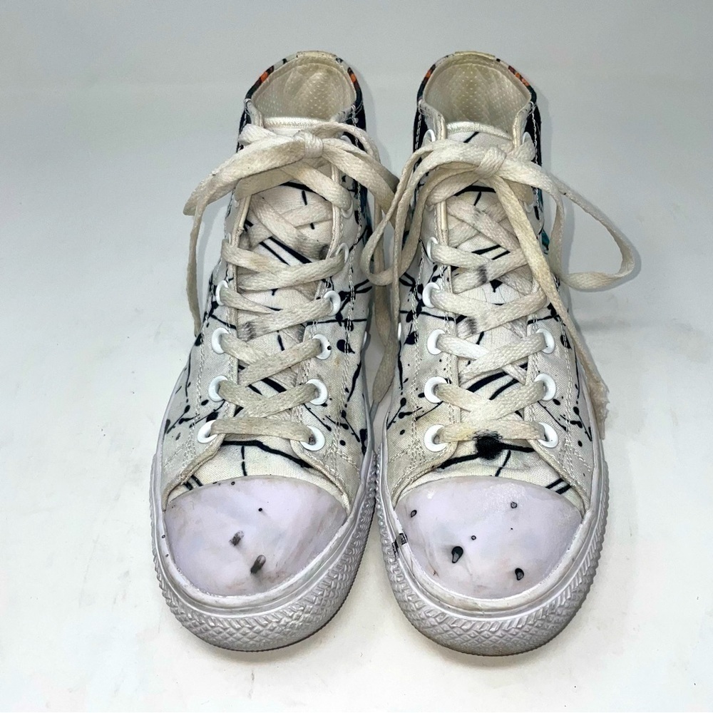 RAAD High Top Shoes – Palm Trees & Skull Design – Lace Up – Multi-Color – Unisex - Picture 3 of 8